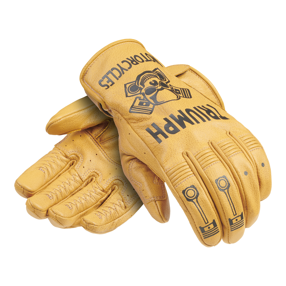 MGVS25503-1.png GUANTES PISTON DORADO / NEGRO - Imagen 1