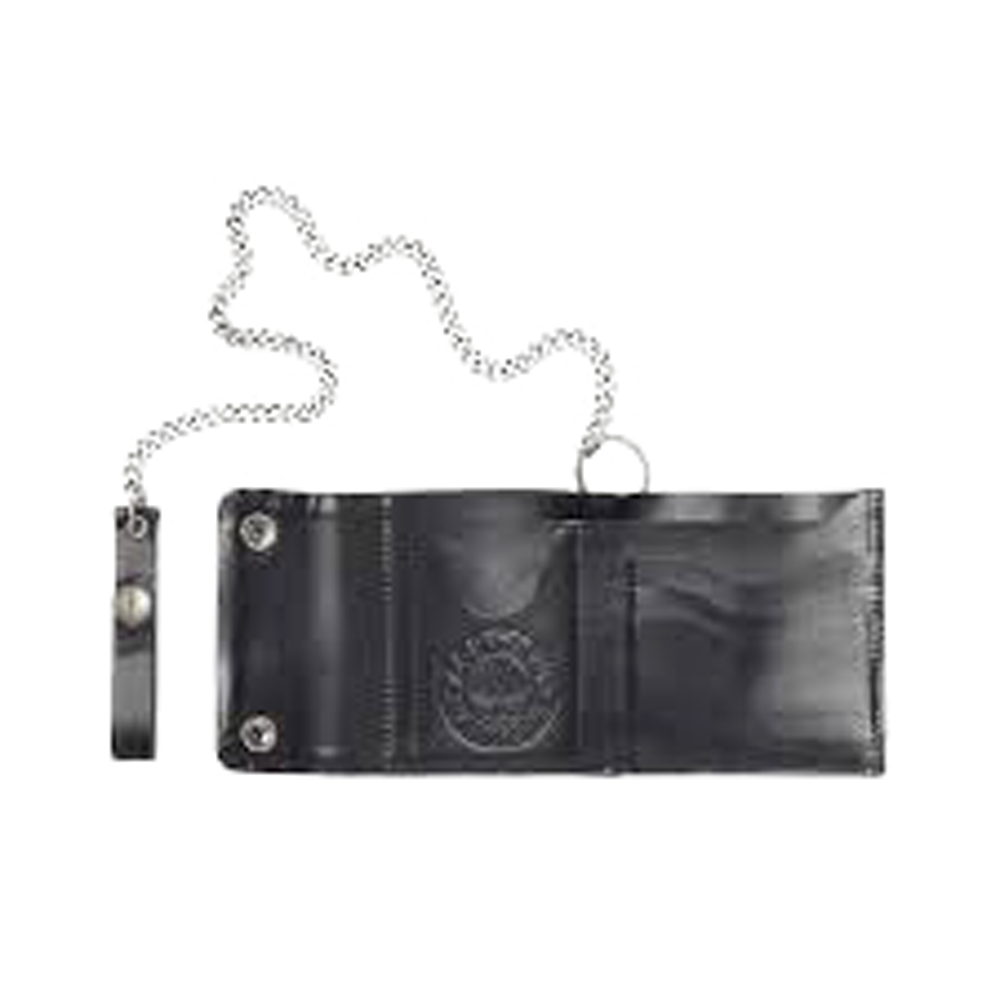 MACS23810 CARTERA MOTOCICLISTA CUERO CAFÉ C/CADENA - Imagen 1